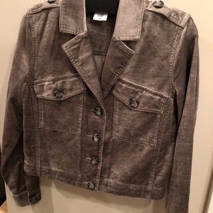 Cabi Velvet crop jacket